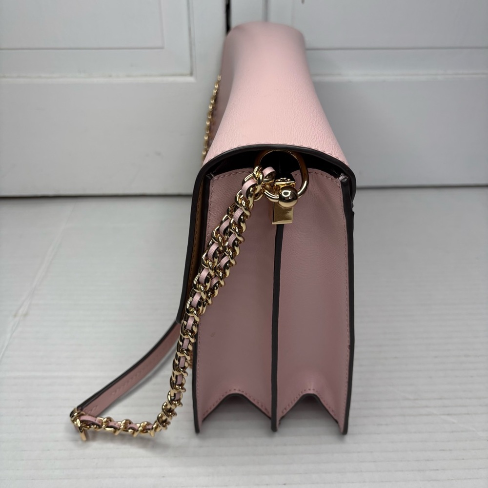 TORY BURCH Pink Robinson Convertible Shoulder Bag - Picture 6 of 11
